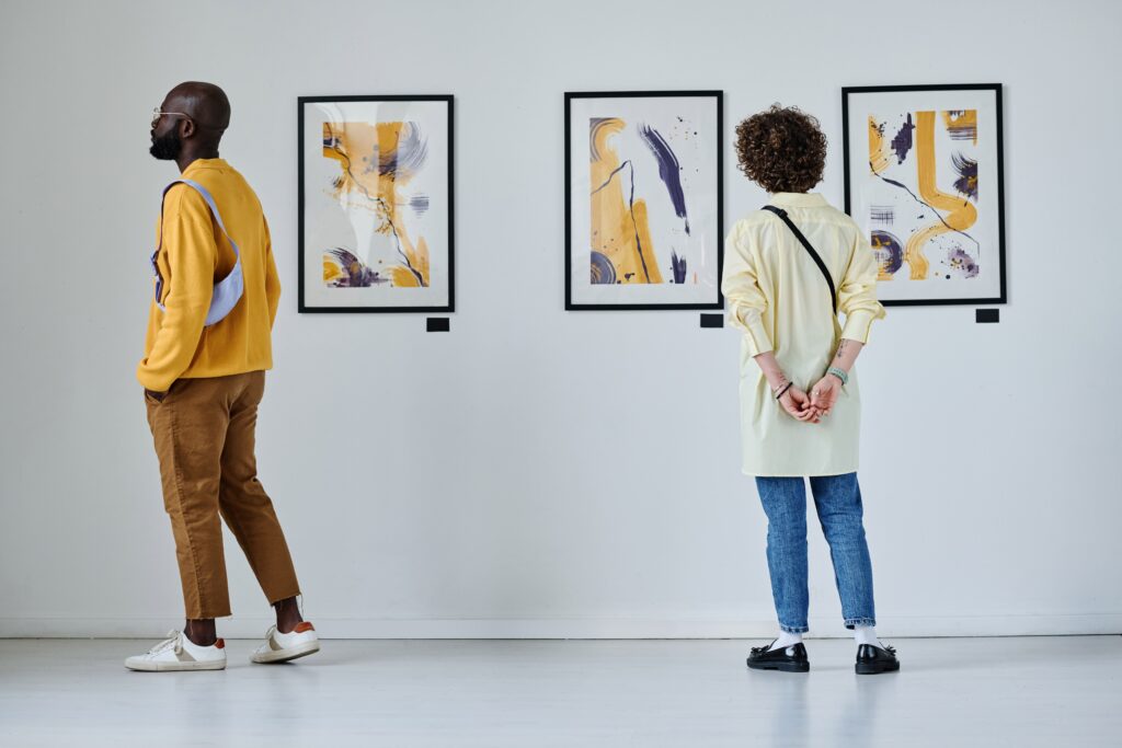 Art dans un centre commercial